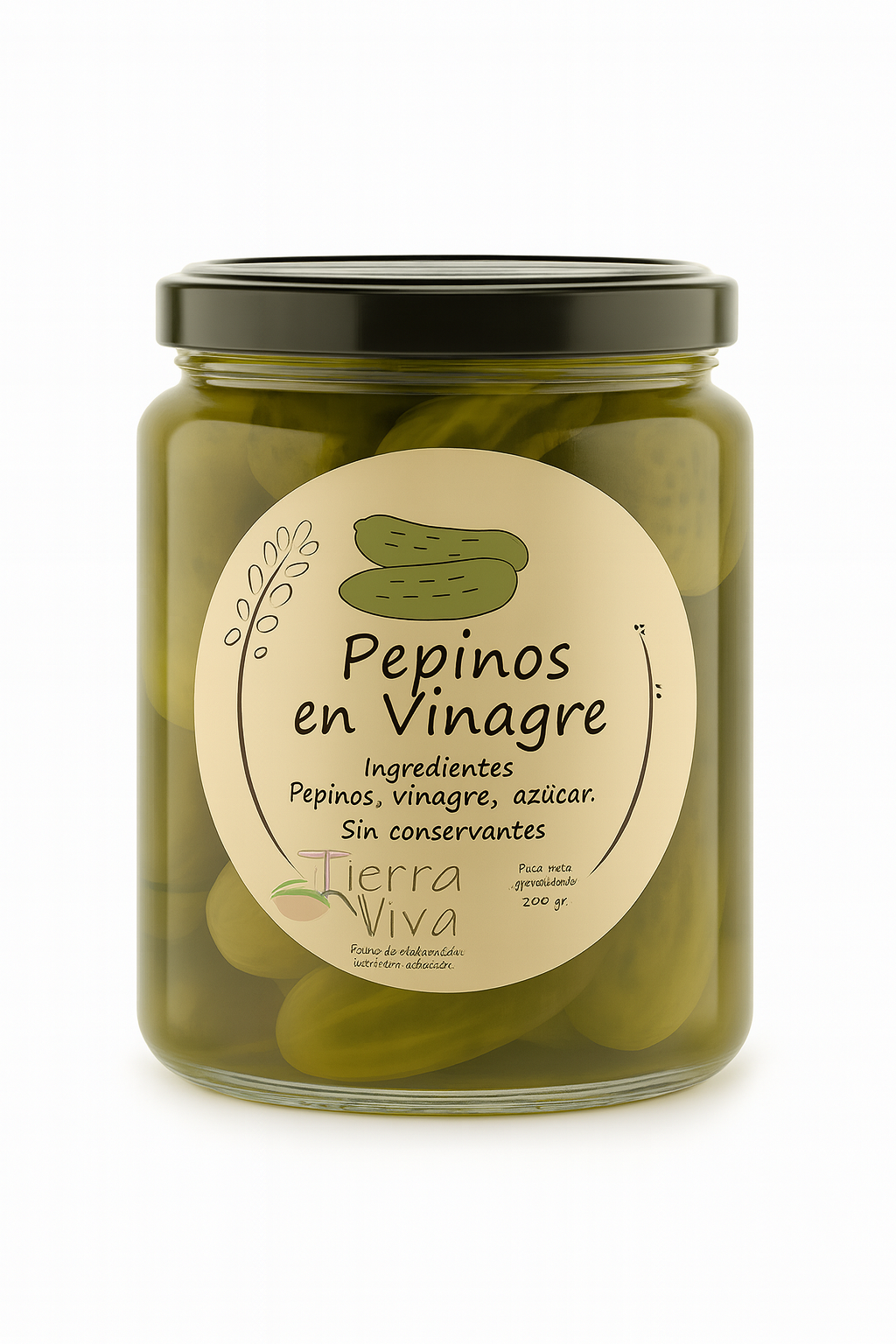 Pepinos en vinagre